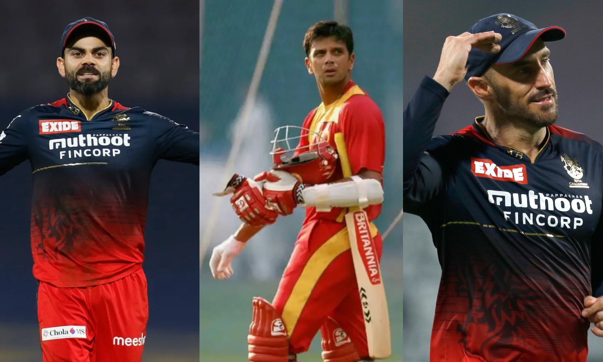 Indian Premier League Full RCB Captains List Virat Kohli Faf du Plessis Royal Challengers Bengaluru...