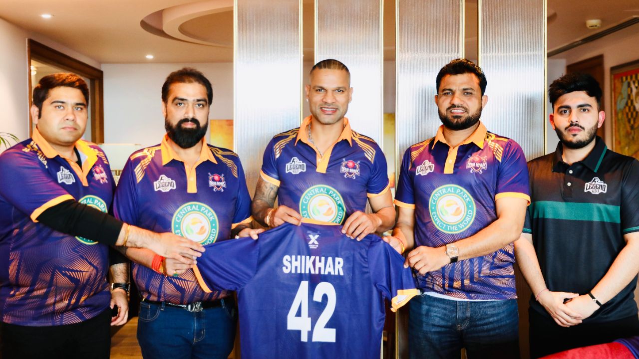 Shikhar Dhawan Joins Delhi Royals Squad for Legend 90 League