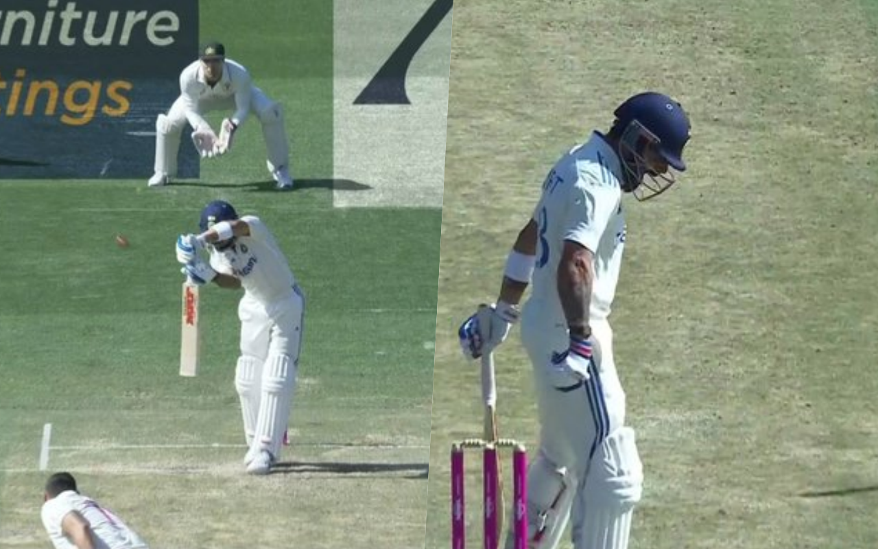 Virat Kohli dismissal 5th Test