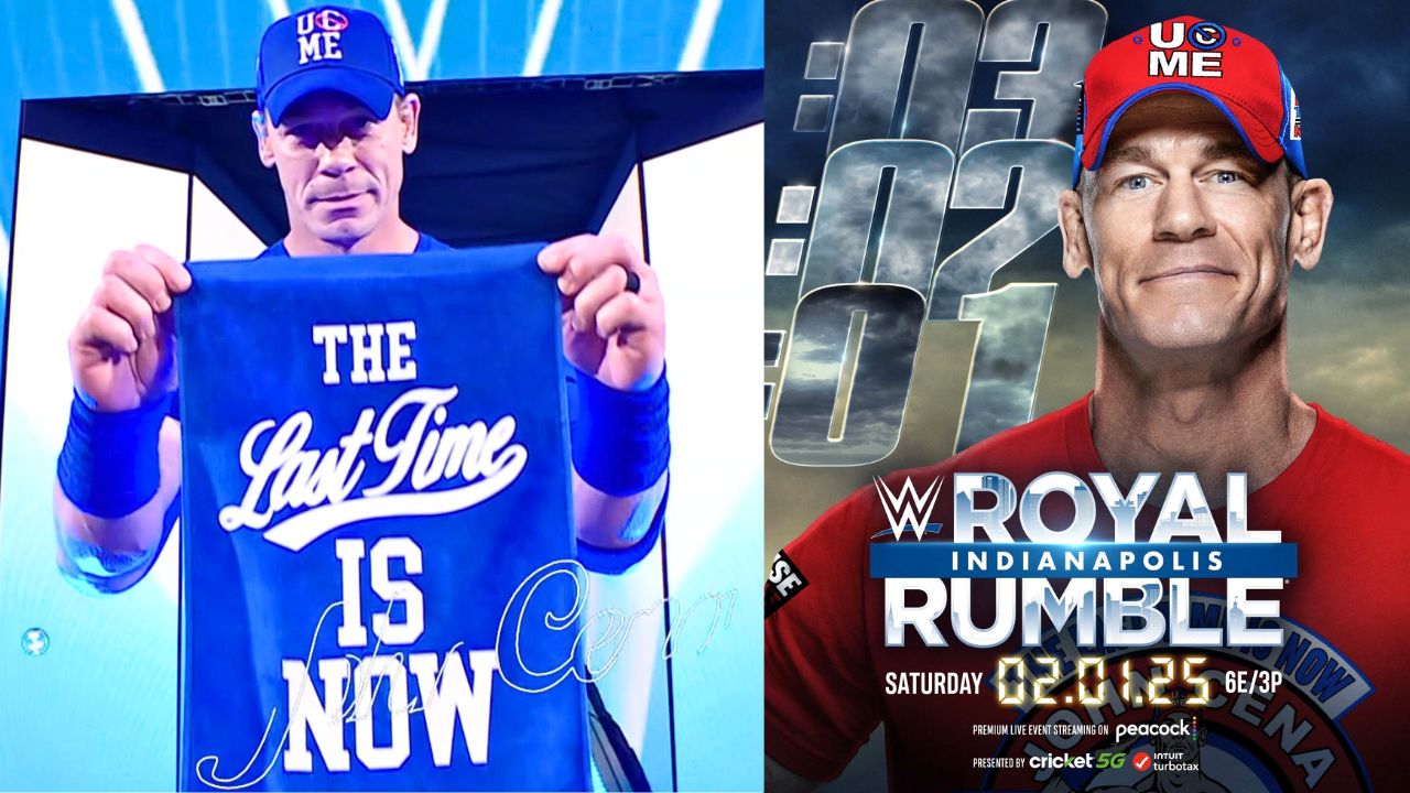 John Cena will Enter the Royal Rumble Match on 1 February 2025