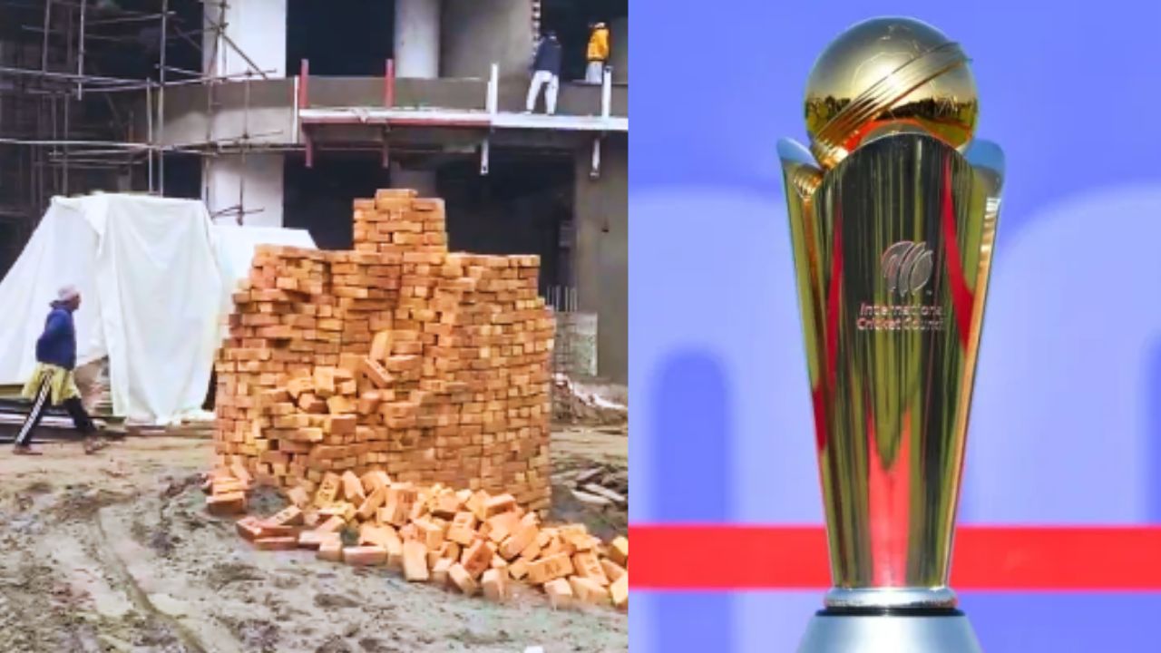 Stadiums are still under construction in pakistan before Champions Trophy 2025