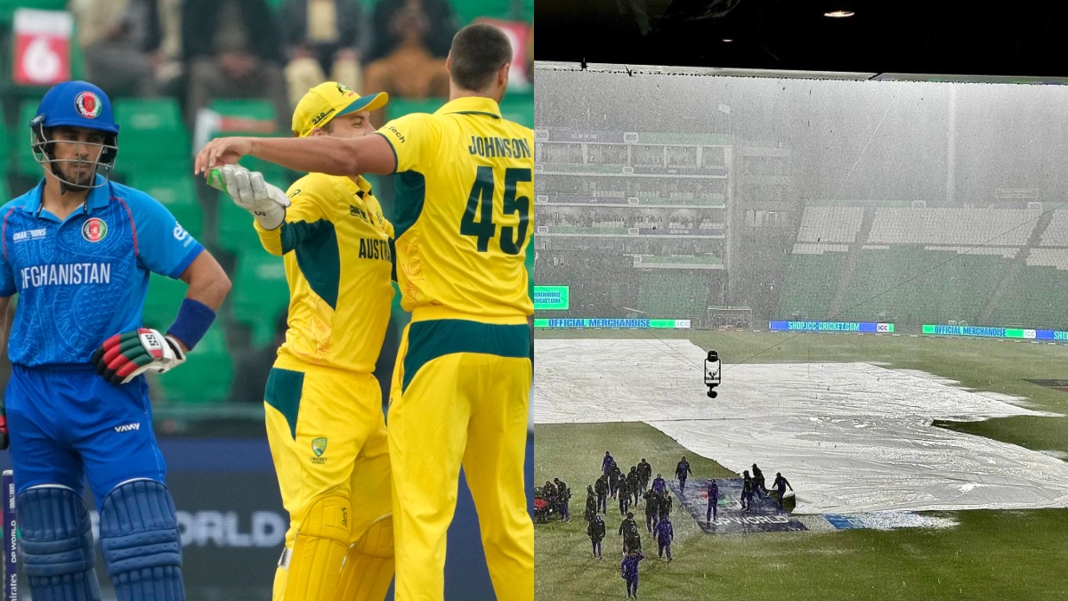 AUS Vs AFG Highlights Match Called Off Due To Rain Australia Qualifies Semifinal Champions Trophy