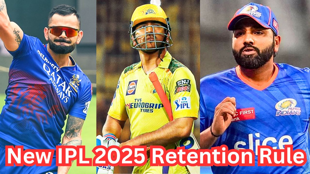 Latest New IPL 2025 Retention Rule Released by BCCI