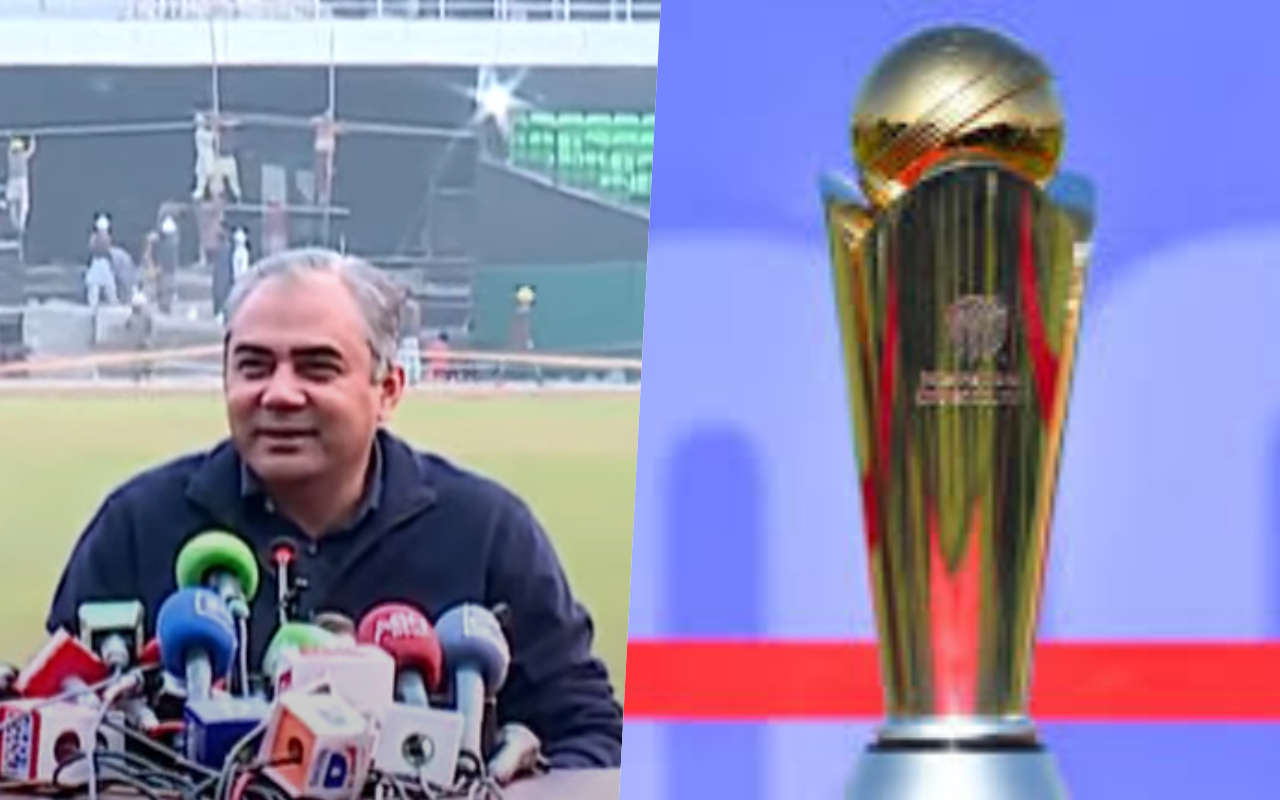 Mohsin Naqvi Champions Trophy