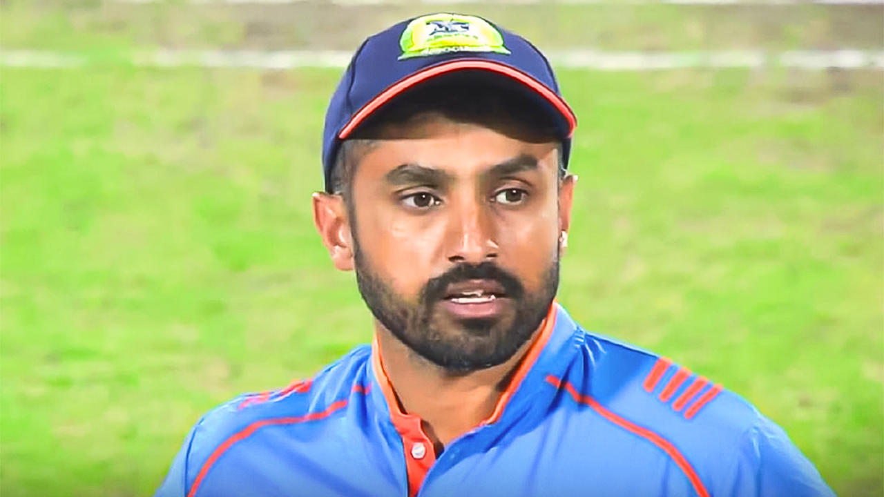 Karun nair first reaction after not getting picked for icc champions trophy 2025 team