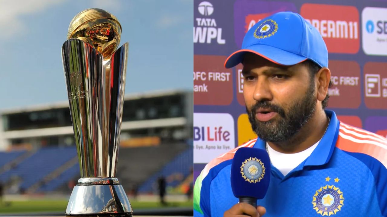 Rohit Sharma spoke for the first time about Champions Trophy during the post match show read his sta...