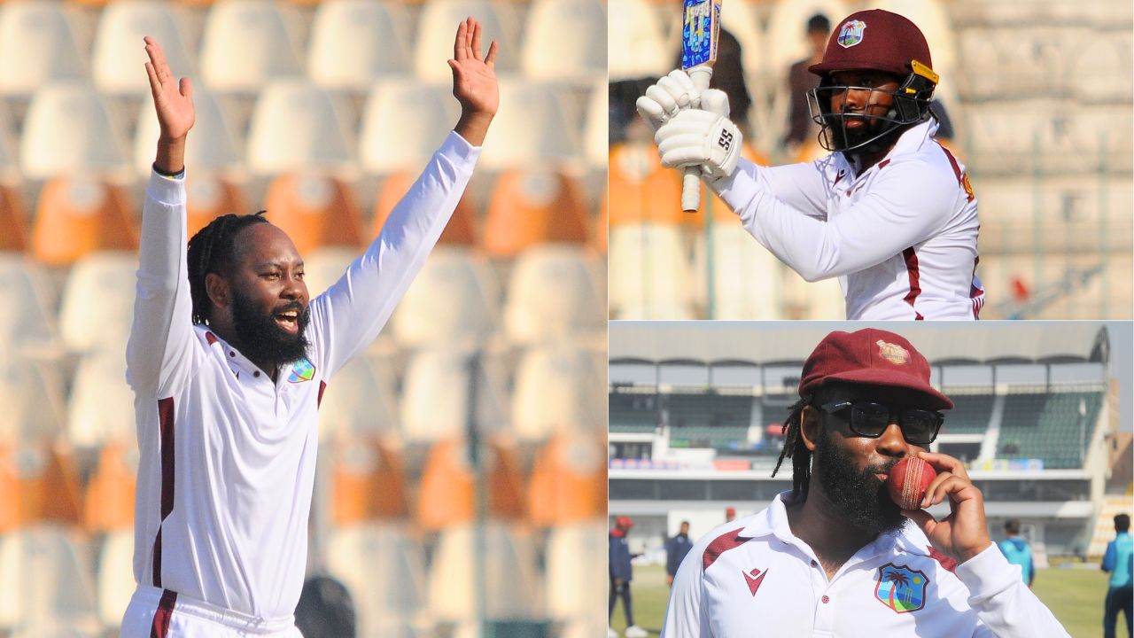 PAK vs WI 2nd Test Match Jomel Warrican Five Wicket Haul