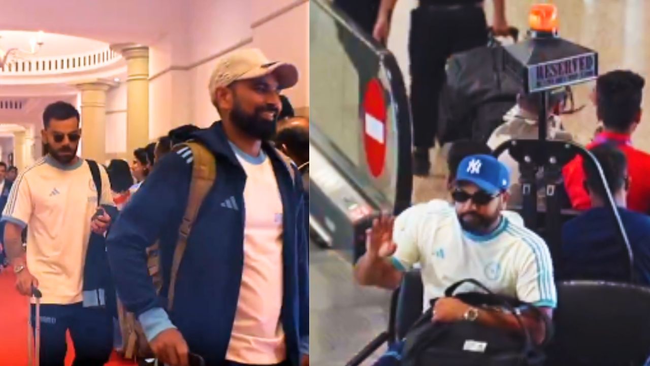 Team India reached Dubai for ICC Champions Trophy know when and where the team will play its first m...