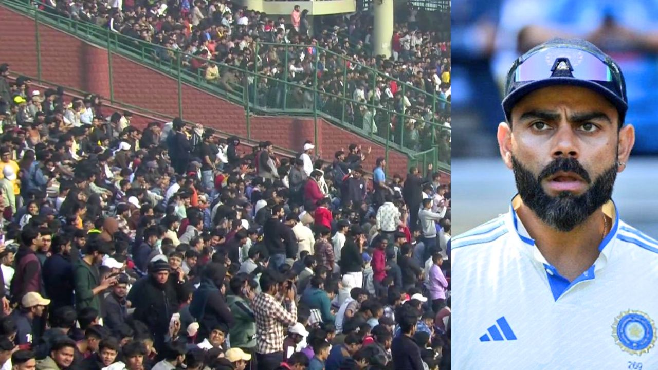 27,813 People Attendance on Day 1 Delhi vs Railways for Virat Kohli