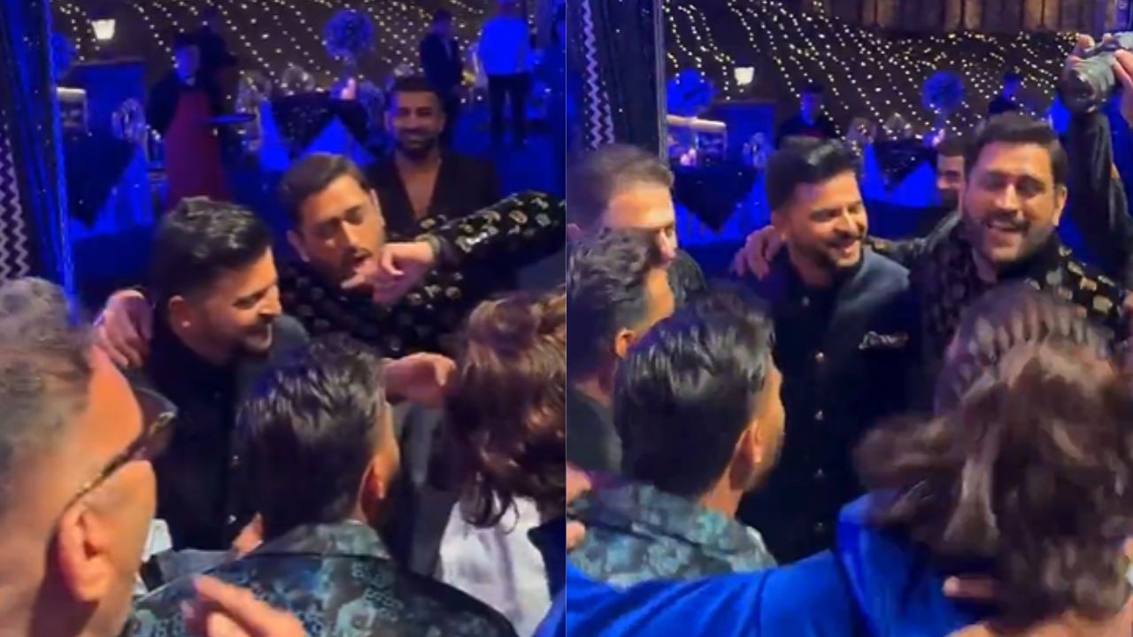 ms-dhoni-and-suresh-raina-broke-the-dance-floor-at-rishabh-pants-sisters-wedding