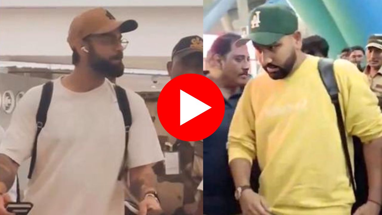 IND vs BAN VIDEO Virat Kohli Rohit Sharma Arrives in Chennai for India and Bangladesh Test Series