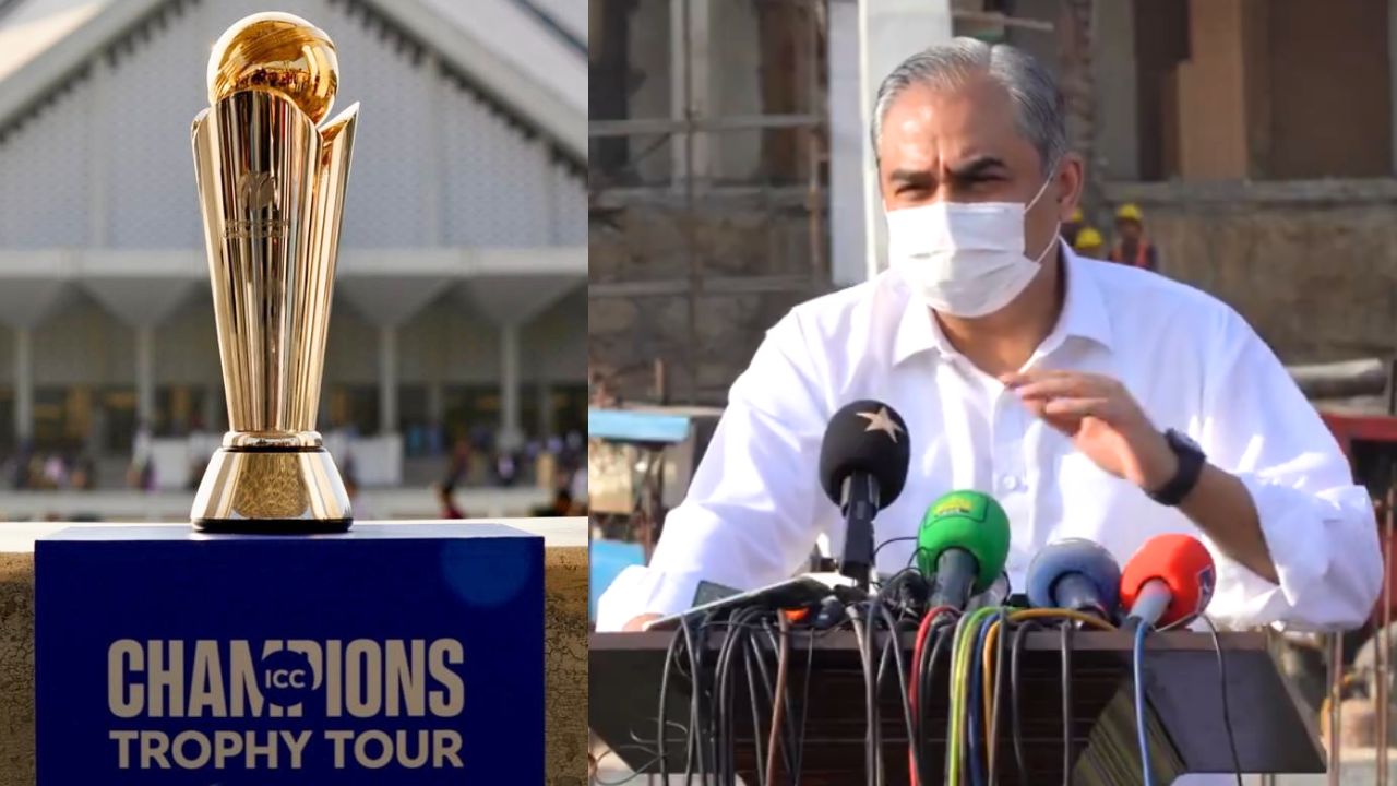 PCB Chief Mohsin Naqvi on Champions Trophy 2025 Hybrid Model and Team India Concerns