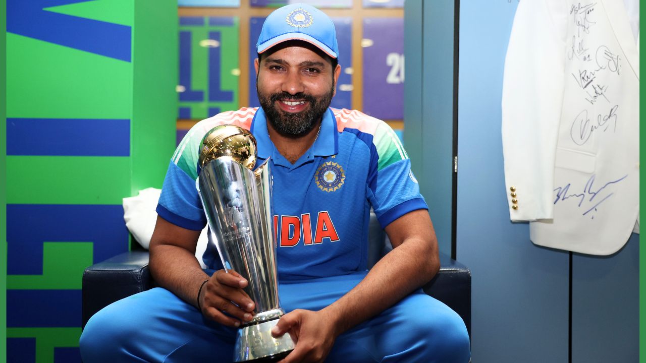 Rohit Sharma Champions Trophy Records Updates After Final Match