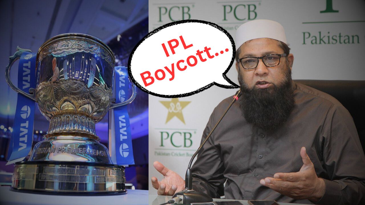 Inzamam ul Haq Calls for IPL Boycott