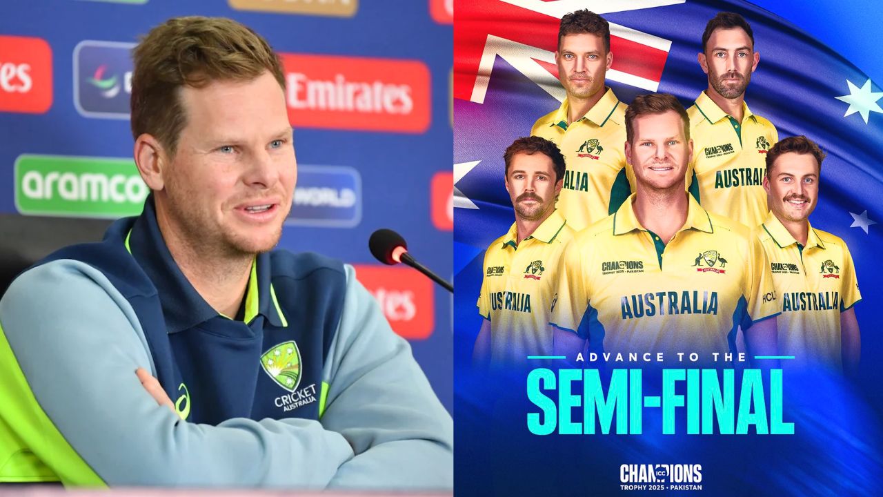 Steve Smith Statement On Qualifying For Champions Trophy 2025 Semi Final