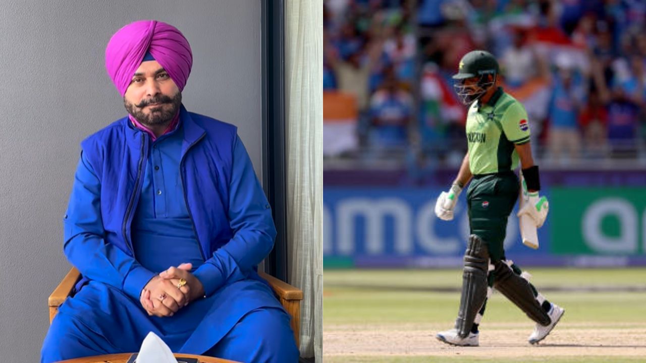 navjot-singh-sidhu-came-out-in-support-of-babar-azam-made-this-special-request-to-pakistani-fans