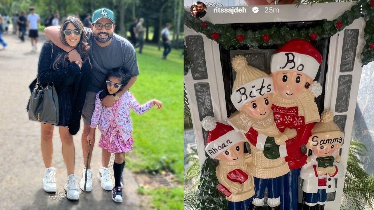 Rohit Sharma Son Name is Ahaan Ritika Sajdeh Instagram Story Reveals