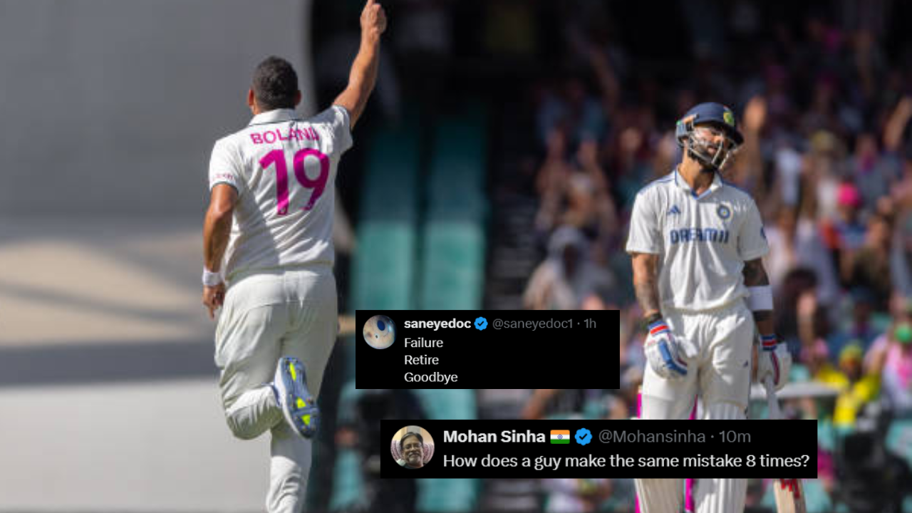 Virat Kohli facing huge backlash on social media after another failure