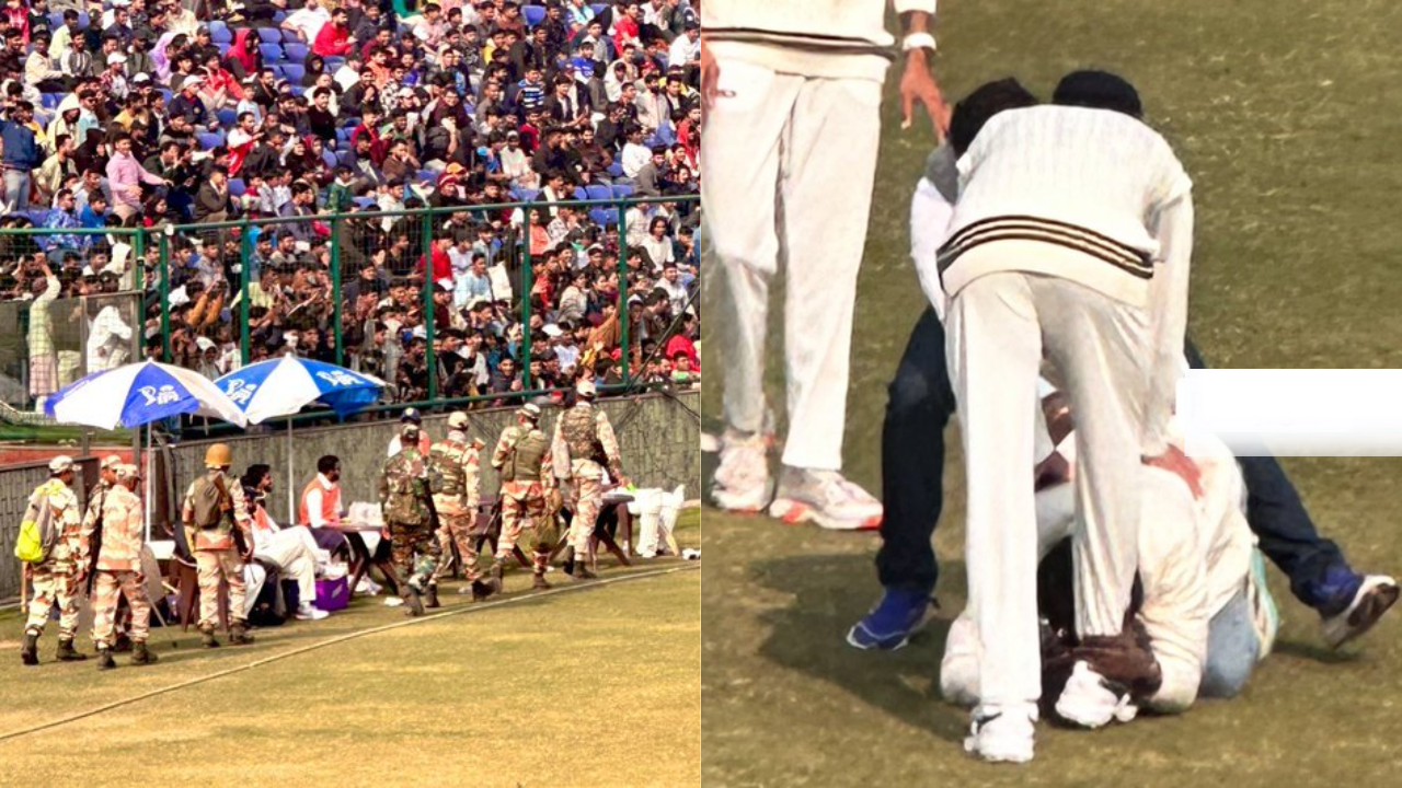 Virat Kohli's security lapse despite the presence of paramilitary force as a crazy fan breached the...