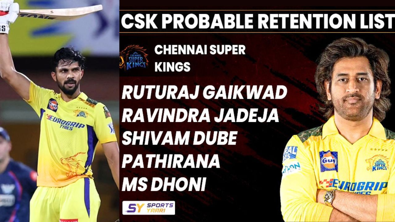 CSK IPL New Retention Rule 2025 Which 6 players will Chennai Super Kings Retain