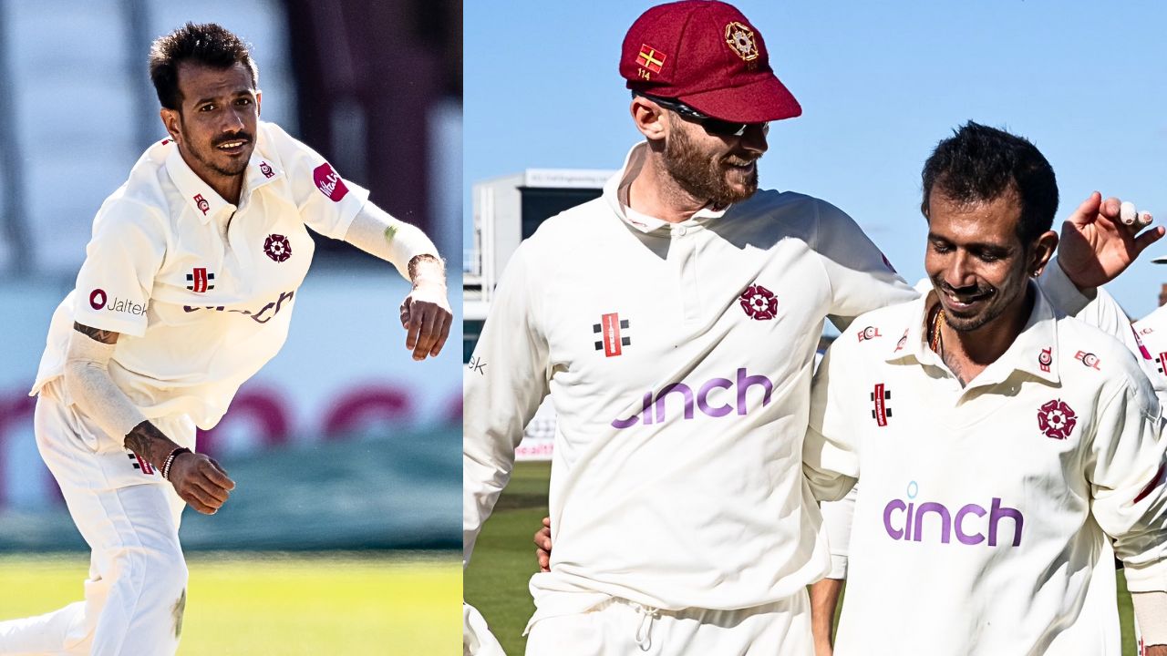 Yuzvendra Chahal Performance in County Championship 19 Wickets for Northamptonshire