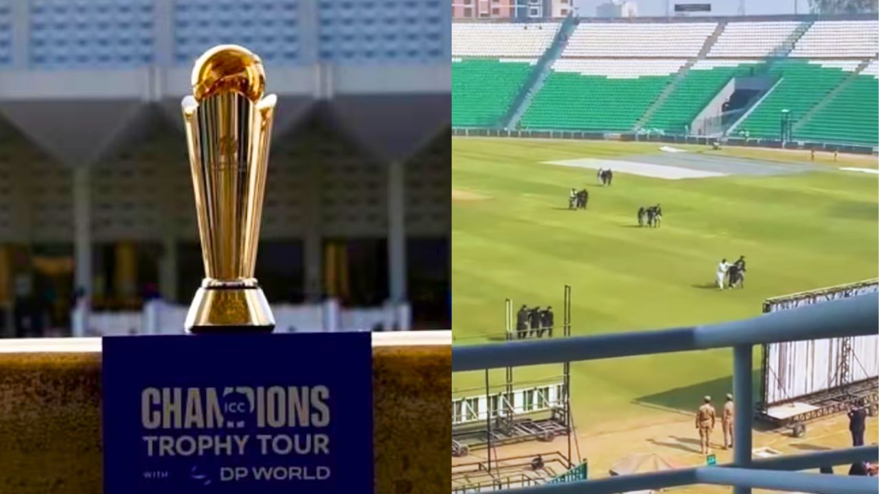 Pakistan's strange preparations for Champions Trophy 2025 practiced to catch a fan who might intrude...