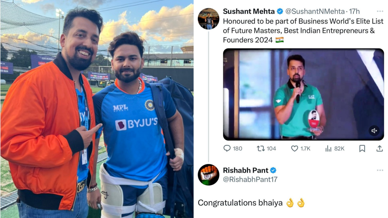 Sushant Mehta Rishabh Pant