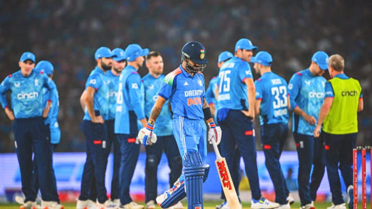 IND vs ENG 2nd ODI Match Virat Kohli's lean patch continues as he failed to score runs in his favori...