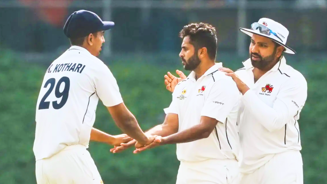 Shardul Thakur is knocking selectors door as he takes hat-trick after scoring century in ranji troph...