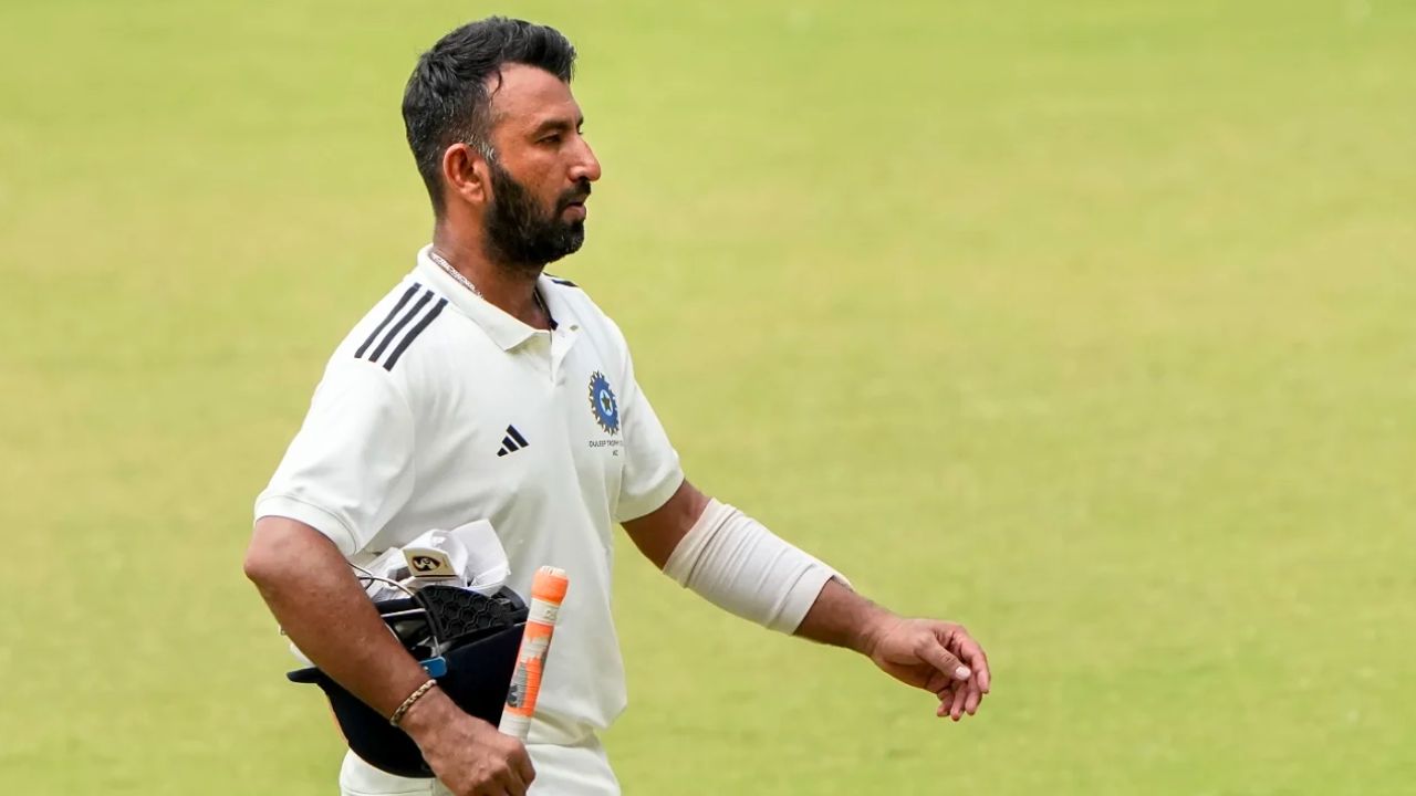 Cheteshwar Pujara 99 Run Out in Ranji Trophy Match