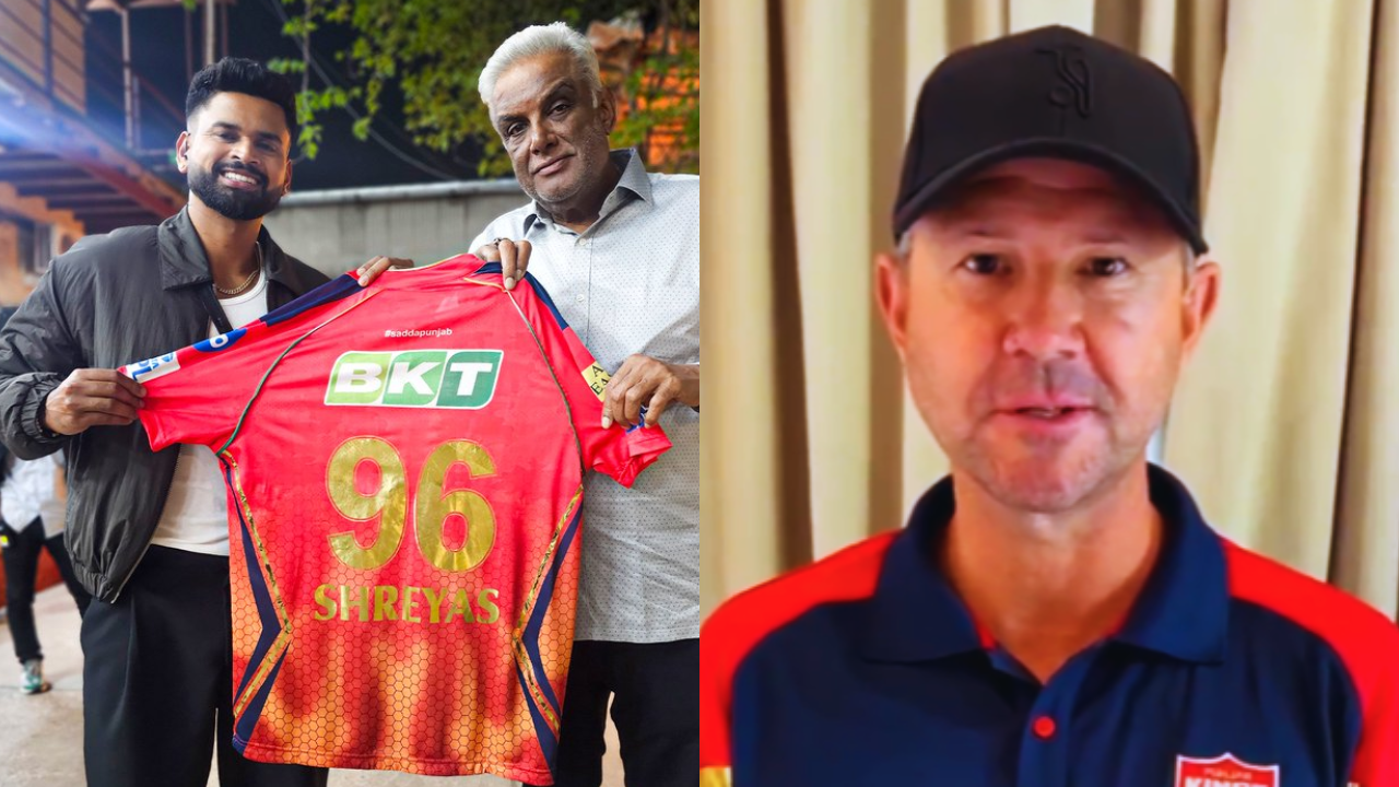 Ricky Ponting special message to Shreyas Iyer for becoming captain of Punjab Kings