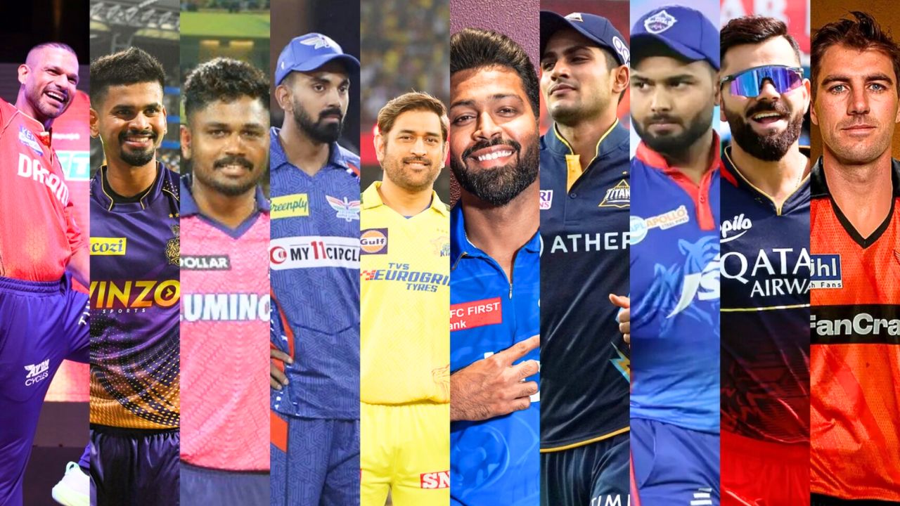 All 10 Teams will Retain These Players for IPL 2025 New Retention Rules