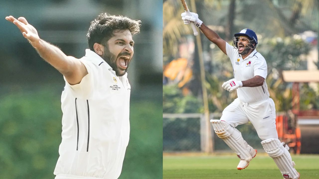 Shardul Thakur Innings in Mumbai vs Meghalaya Ranji Trophy