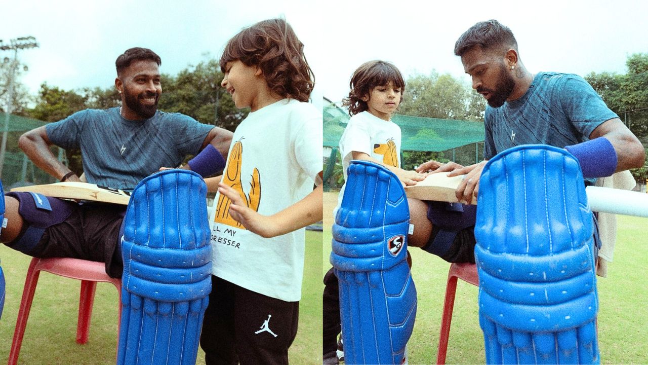 Hardik Pandya on Agastya biggest motivation Instagram post viral