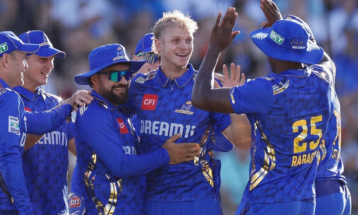 MI Capetown Becomes SA20 Champion First Time Ever Defeated Sunrisers Eastern Cape by 76 Runs MI vs S...