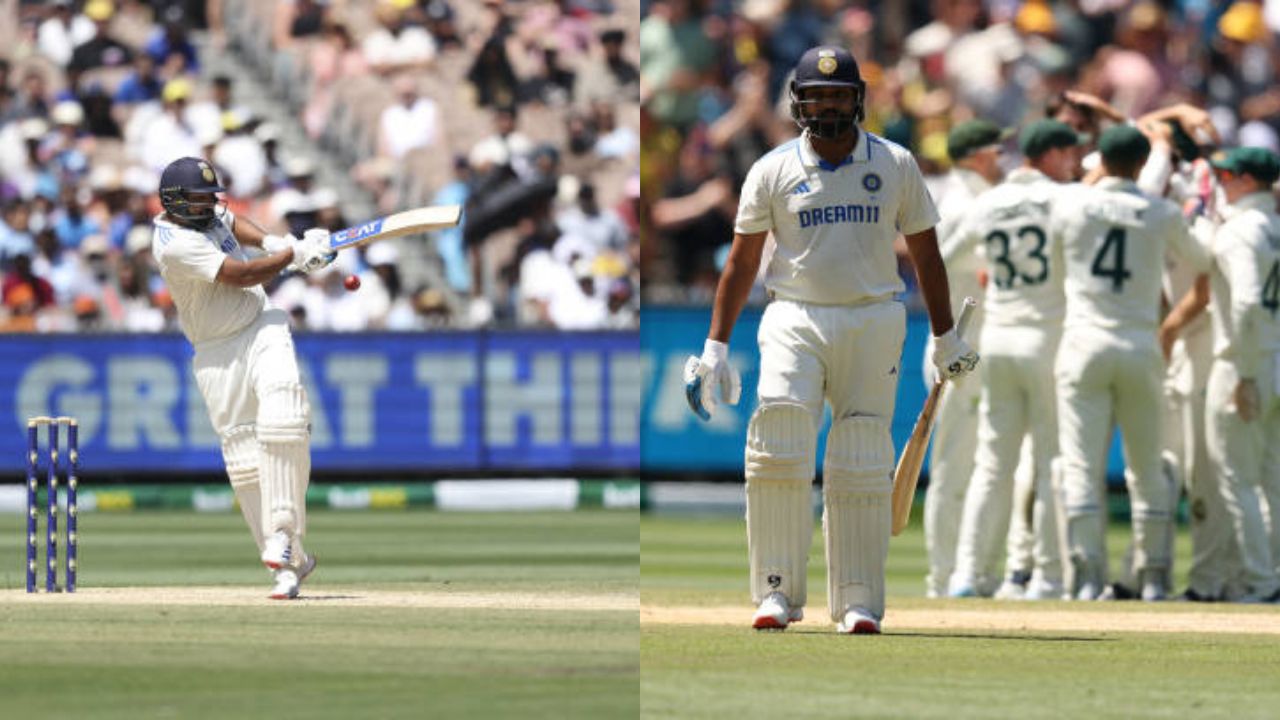 Rohit Sharma flop 4th Test Match