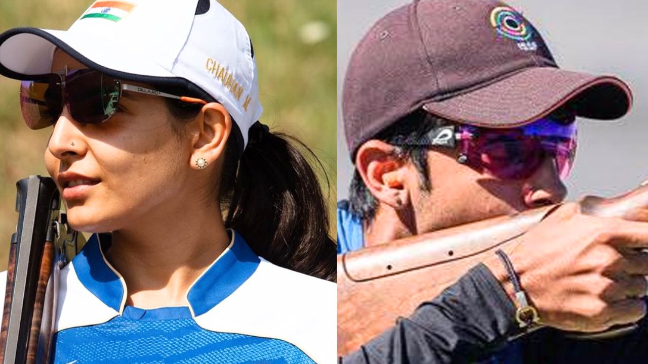 Paris Olympics 2024 Anant Jeet and Maheshwari Chauhan miss skeet shooting bronze for India